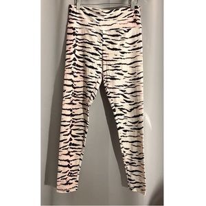 Forever 21 Lg Anima Print Women's Stretch Pants/LEGGING Slay Rock Bold Exciting
